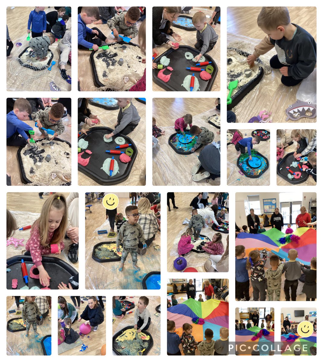 We had the best time with @SoryCubs  thank you for our understanding the sea messy play session the children had the best time. #messyplay #underthesea