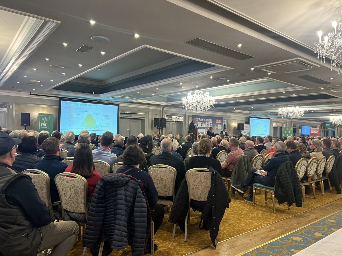 marcieshock's tweet photo. .@farmersjournal Renewables Roadshow in full swing @NewparkHotel Kilkenny . If you didn’t catch @StephenRobbDL at this one register to attend in Athlone and Cavan at https://t.co/xFbMHOQAqR https://t.co/GRvw3jGT4v