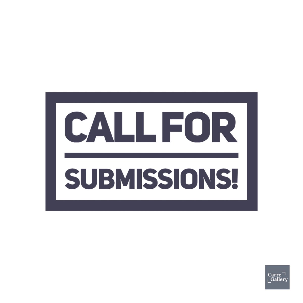 #callforart #callforartists

Attn #Lincolnshire and #eastmids based #artists - Carre Gallery in Sleaford have an open call for submissions, for their upcoming exhibition celebrating colour.

For full info, check the post on IG: instagram.com/p/C5Gi75xCi3p/…

Please share!
#art