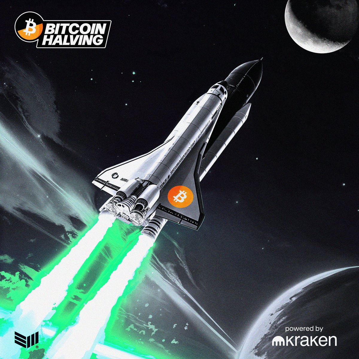 The #Bitcoin halving. 4 years in the making. 3 days away 🚀