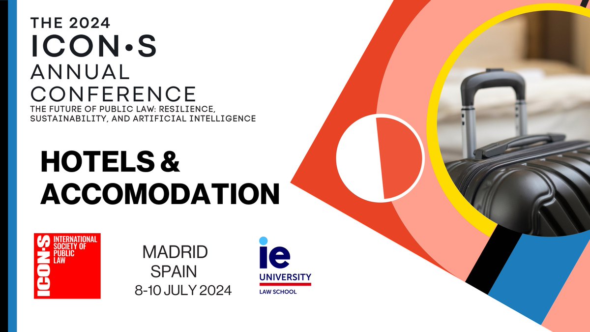 Looking for accommodation in Madrid during the 2024 ICON•S Annual Conference ? Check out the list of hotels offering special discounted rates for the #iconsmadrid conference attendees For more information, visit: ➡️ icon-society.org/hotels-visas/