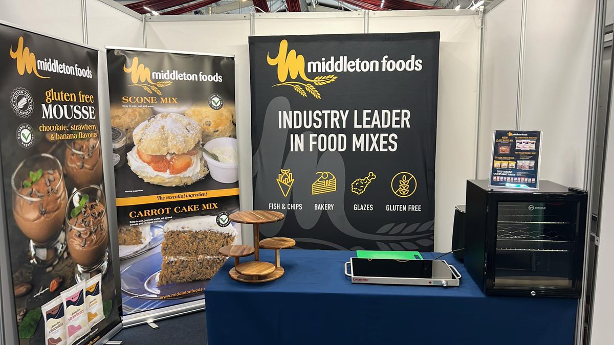 We are all set for the HCA Forum at The Macdonald Aviemore Resort tomorrow and Thursday 🏴󠁧󠁢󠁳󠁣󠁴󠁿

Come say hello….we’re on Stand 14 👍🏻

#Middletons #Catering #FoodService #CateringMixes #NHS