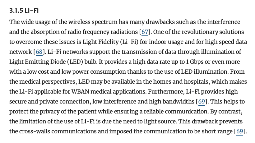 CorinneNokel's tweet photo. Li-Fi for Human Body Communication

Wireless Body Communication

Internet of Bodies 

Li-Fi 

IEEE 802.15.6

#IntraBodyRouting 

#WirelessBodyAreaNetwork

#MedicalBodyAreaNetwork https://t.co/uyyI3pSxGp