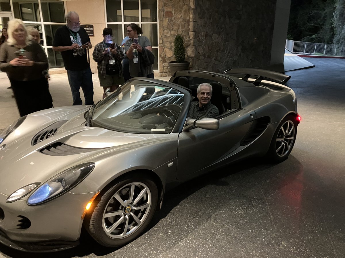 There's a photo circulating on social media of me sitting in a Lotus Elise at last weekend's Ozark Mountain UFO conference. This resulted in some genuinely funny parody posts, but this in turn led to some predictably bitter, jealous screeching about money (if these complainers