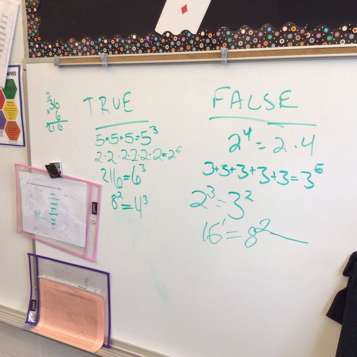 Mr_C_MSN's tweet photo. Sixth grade teams worked together to identify expressions as true or false. #MSNLearns #ThinkingClassrooms @LZdistrict95 https://t.co/DZCs40TBP1