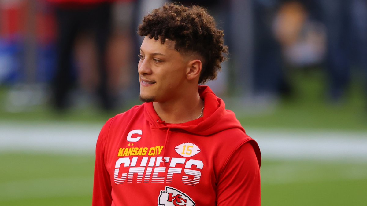 Patrick Mahomes on his chiseled physique: “I definitely have the dad bod a little bit. I’ll also say I have a great body for a quarterback. You’ve got to have some padding in there to take the hits that we take.”