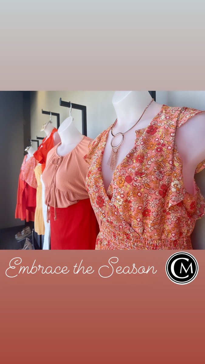 Embracing the season is never hard with styles like THIS 😍

Too peopley out there? Shop ONLINE: buff.ly/3UNrdsY

#ShopOnlineToday #shoplocalfirst #clothesmentorfayettevillenc #SpringColors #womensfashion #springstyle #retailresale