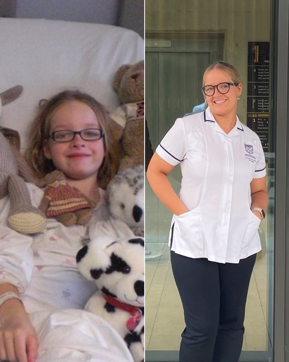 “Training is difficult, but it will all be worth it when I’ve crossed the finish line having raised money to help children in a similar position to me.” Lottie was diagnosed with a brain tumour aged 7. Now 22, she’s running the London Marathon this Sunday as a #TeamGOSH Hero 💜