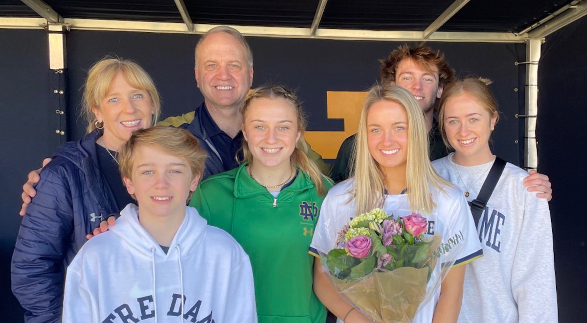 NDwines's tweet photo. We're celebrating the Class of 2024 with Notre Dame Family Wines from AuburnJames and Lucas &amp; Lewellen Vineyards!

The AuburnJames family includes Matt and Marie Ospeck, Notre Dame parents, and Erin '21 and Ellie '24. 

Buy yours today: https://t.co/I3YUHwfWlk https://t.co/sOPPyWUGVk
