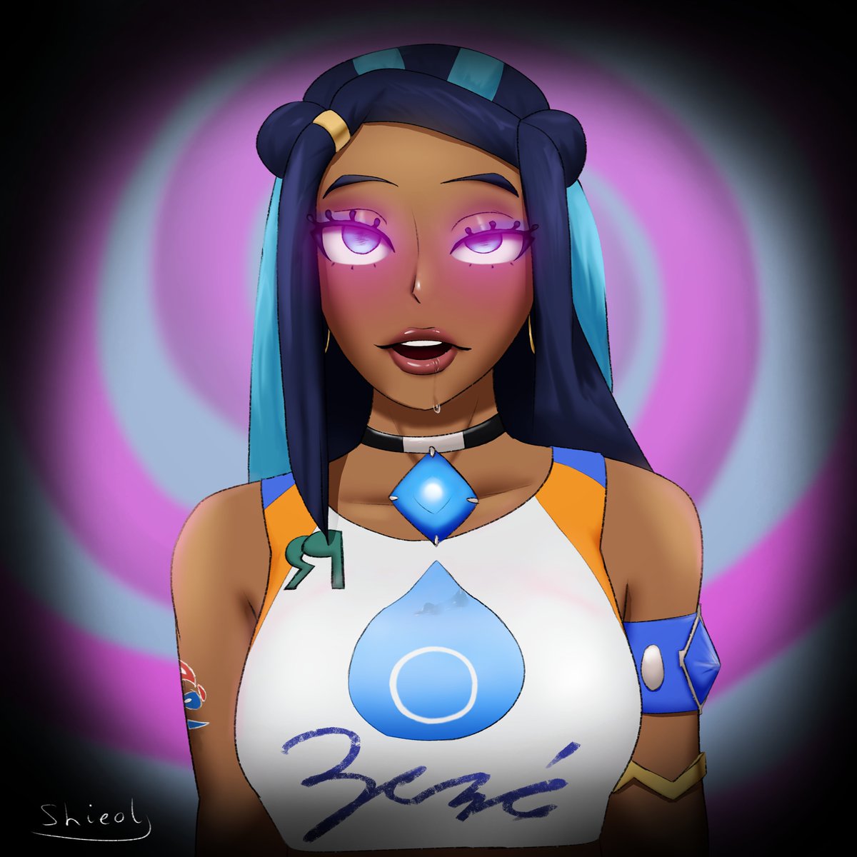 Nessa loves to be hypnotized, she can't stop repeating her mantra it brings her so much joy~