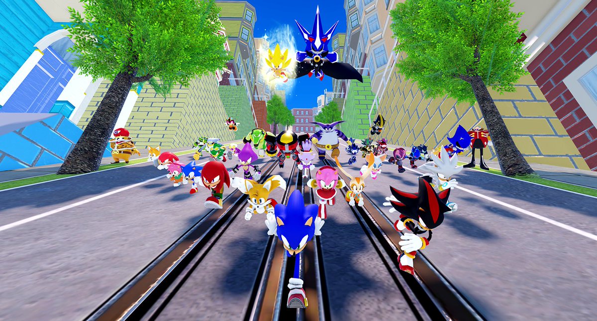 Today marks 2 years since the release of #SonicSpeedSimulator on #Roblox 🥳! Thank you for all of the memories and support over these last 2 years 💙. We are excited for the future and we have many more awesome updates to come! 🙌