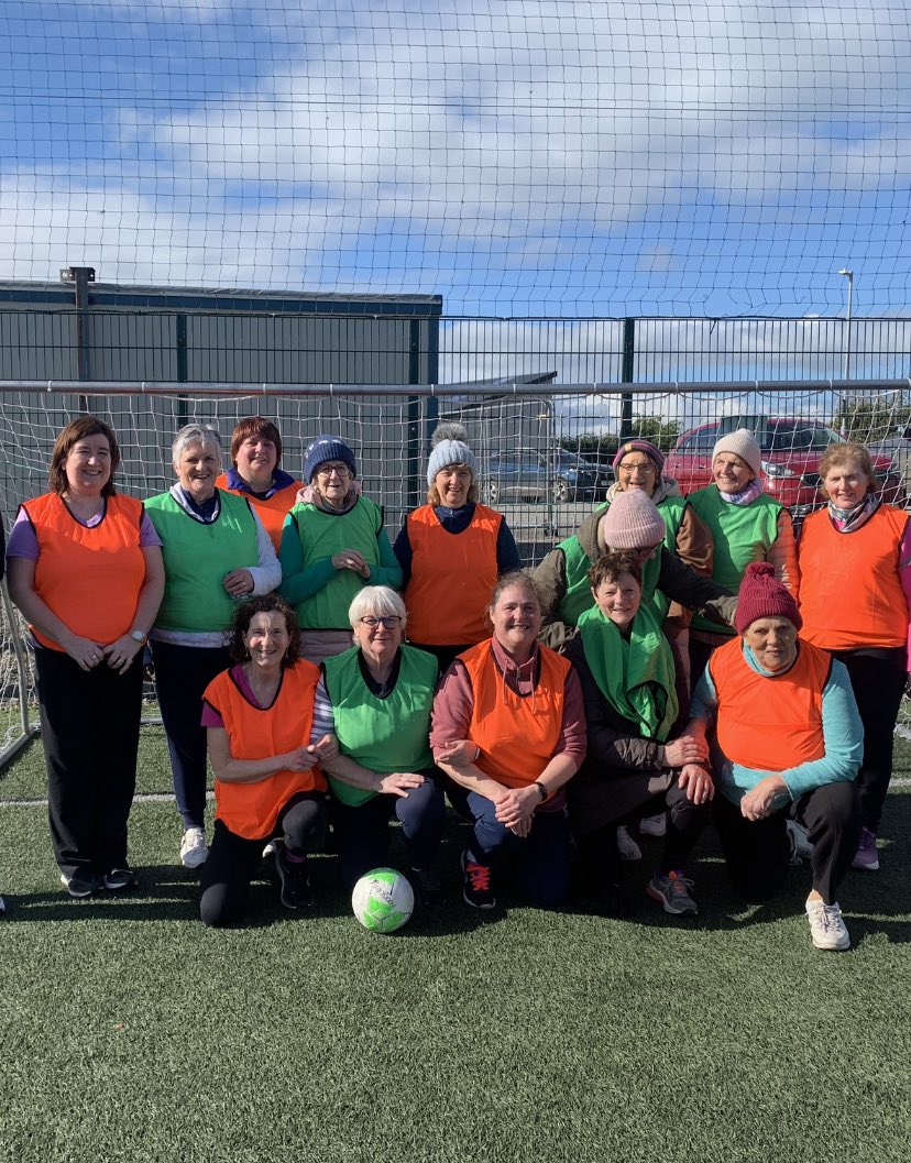 Great start to the women’s walking football at @BallymackeyF today well done to all involved 🚶‍♀️⚽️