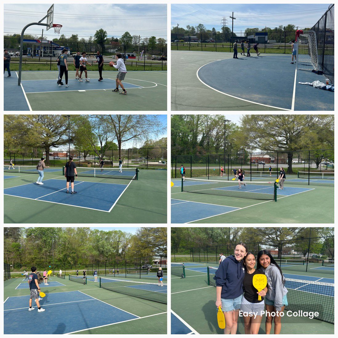 Thanks to Mt Airy Parks &amp; Rec director Peter Raymer for reserving the pickleball courts at Riverside Park to allow High School PE classes to use the facilities today. Students enjoyed pickleball, futsol, basketball and even a walk on the greenway. Our community is fortunate.