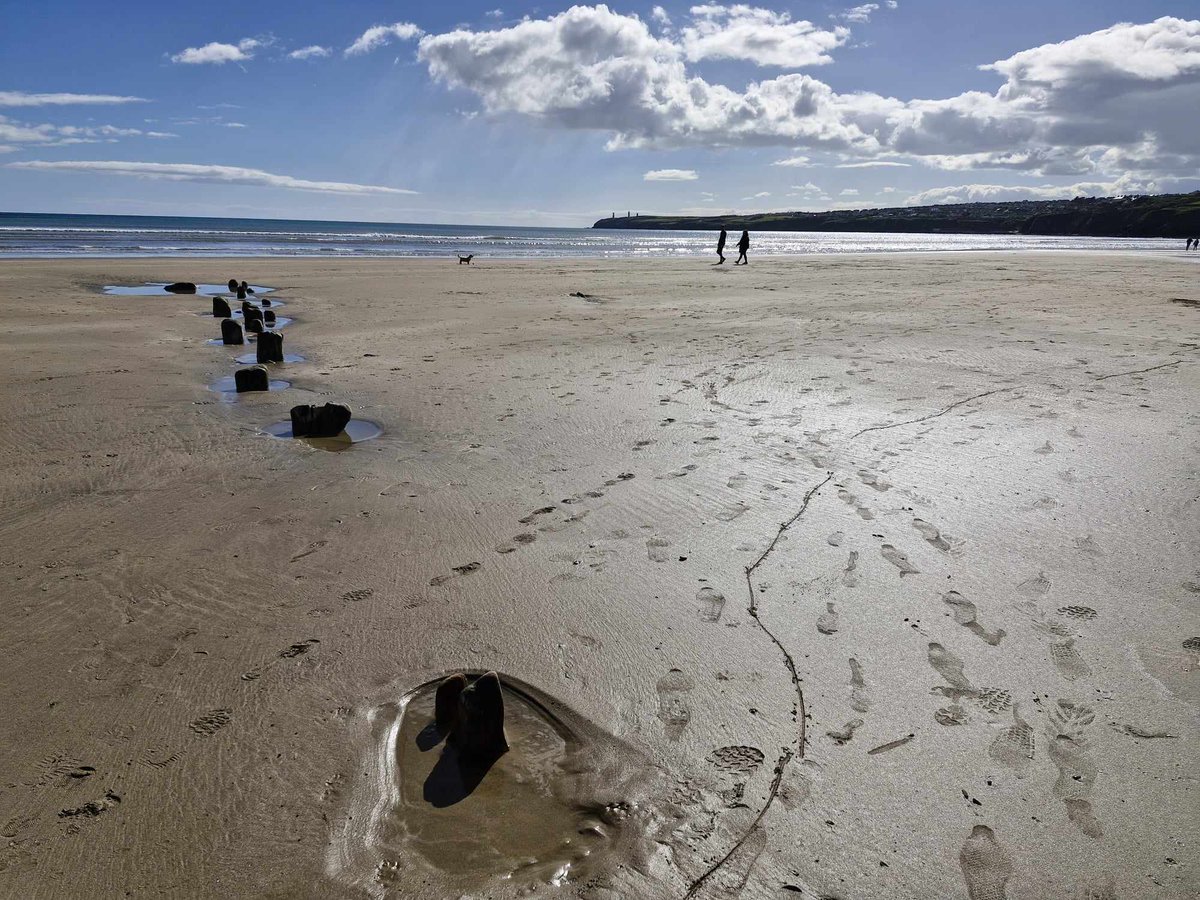 Enjoying some time-out before the first of our summer tours arrive 😎☀️ #tramore #ireland #beach #celticwaysireland #waterfordcamino #travel #tourism #tourismireland