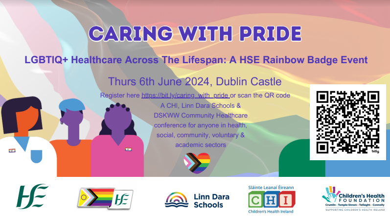 ATTENTION HEALTHCARE PROVIDERS! This in-person conference, which will be held in Dublin Castle on June 6th next, will discuss how to provide inclusive healthcare for the LGBTIQ+ community at every stage of life. Find our more here: westbewell.ie/2024/04/16/car…