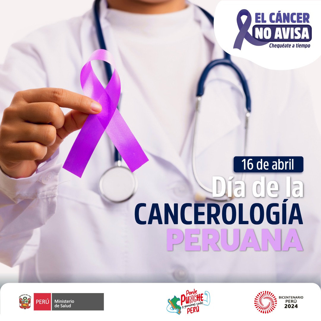 Hoy se conmemora el Día Nacional de la Cancerología Peruana 🎗️🇵🇪 En esta fecha rendimos homenaje a los profesionales de la salud que trabajan incansablemente para combatir el cáncer en nuestro país. ¡Hagamos conciencia sobre la importancia de la prevención y el cuidado de…