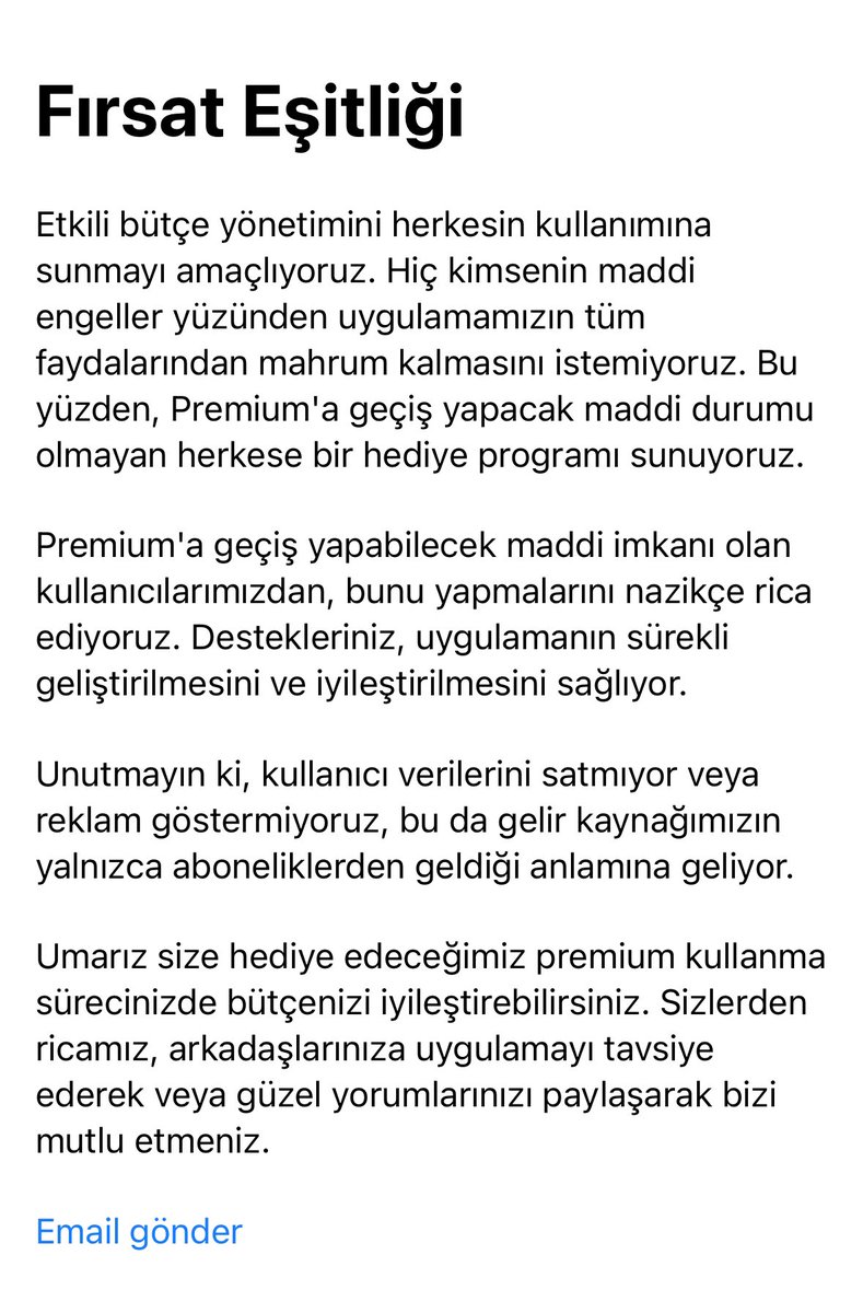 Spotify, Netflix, iCloud gibi aboneliklere verdiğim ücretleri tek yerden takip etmek için öneri üzerine indirdiğim paytodo uygulamasındaki bu notu gördükten sonra ömürlük paketi satın aldım. Tebrikler @MehmetUzel98