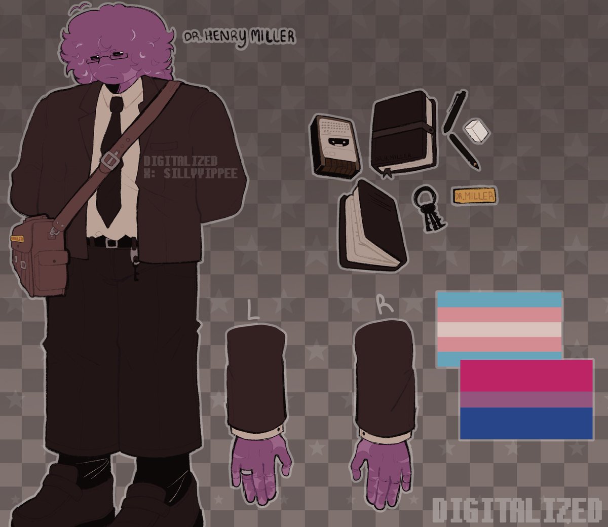 SILLYYIPPEE's tweet photo. my henry ref (+hcs)
i put what he has in his little bag on the side🦭..
#dayshiftatfreddys #dsaf #dsafhenry #dsafhenrymiller https://t.co/CHS9VxRjkL