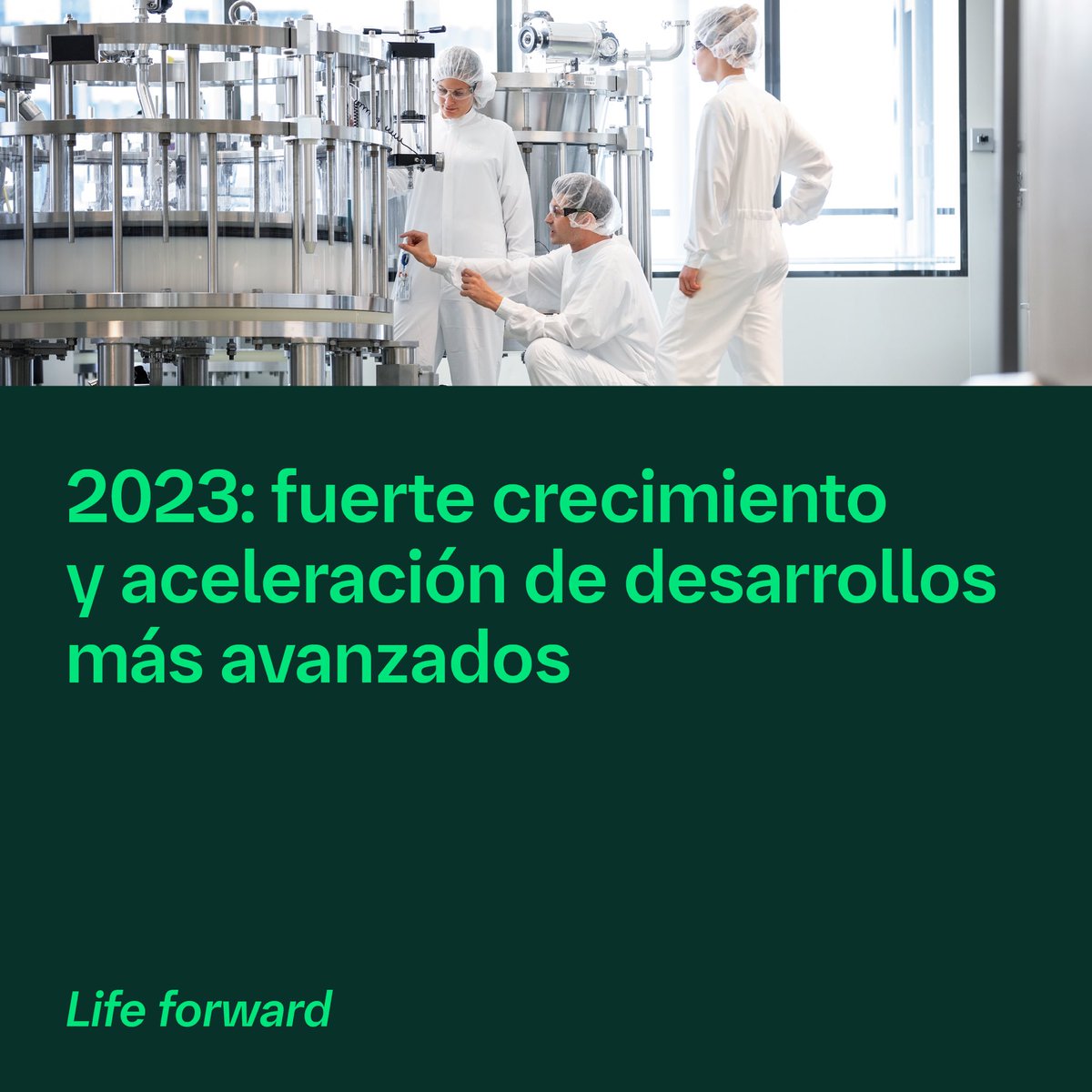 #PRENSA: En 2023
👉 invertimos €5.8 mill. en #innovación
👉 impactamos a más de 61 mill. de pacientes
Nuestros ≈53,500 colegas siguen trabajando en soluciones innovadoras que mejoran las vidas de personas y animales de manera sostenible.

Entérate más➡️ bit.ly/4cZCaxV