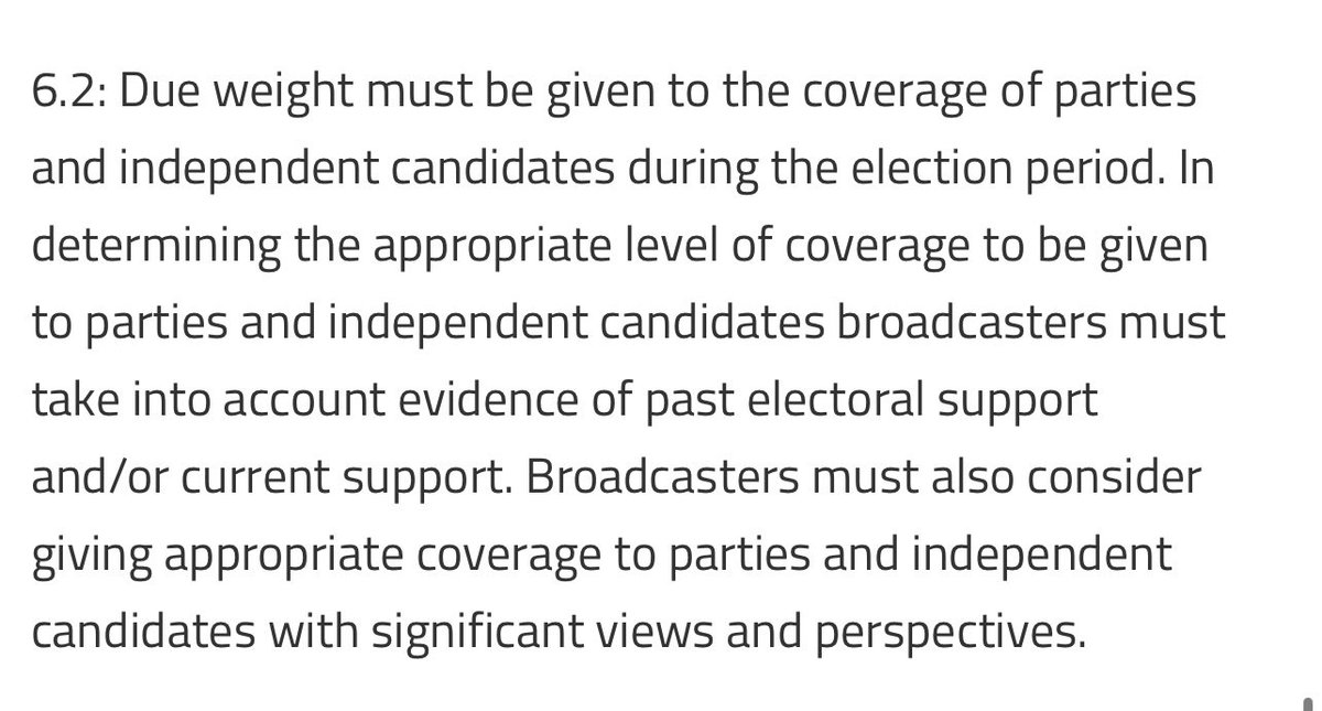 If we want the public to know the media is not in full cahoots with the political parties then they need to do better. I’ll be filing a report with @Ofcom - @itvlondon @CharleneWhite this is a poor showing. It’s active discrimination and lack of democratic process.

Shirley…