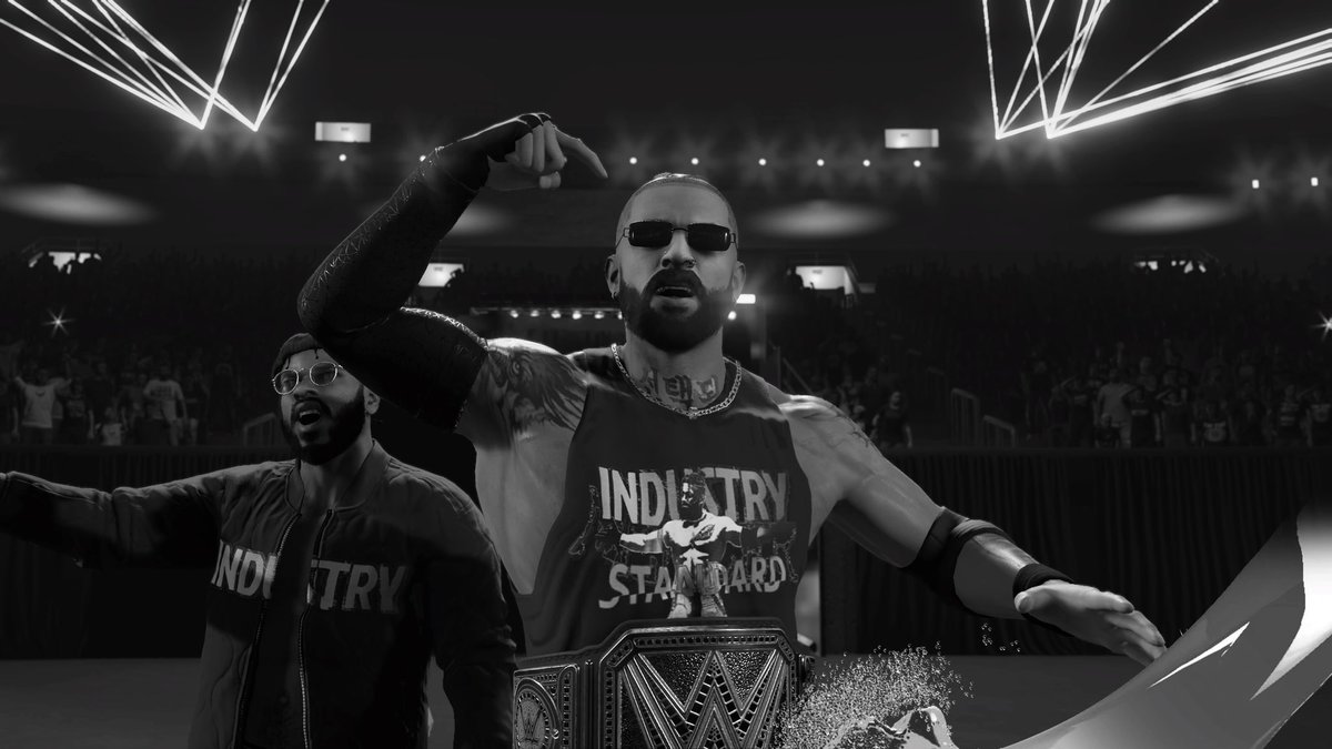 BabeMercer's tweet photo. #INDUSTRY  #wwe2k24 https://t.co/1Zrdv6EhGp