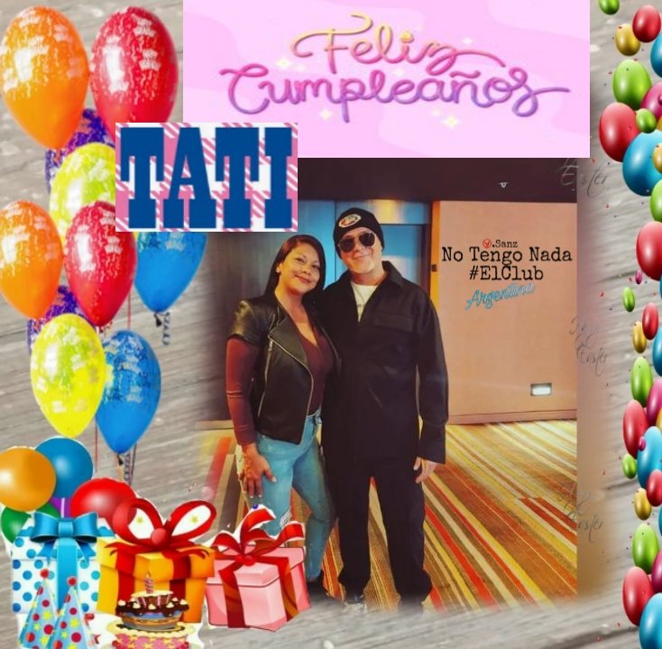 @AlejandroSanz @Telefonica Hoy es el cumple de @Taticolque que pases un día hermoso rodeada de mucho amor 💞 ... @AlejandroSanz sería una gran felicidad que pases por acá a saludarla!!! Te deseamos lo mejor... #Tati @NoTengoNadaArg @NoTengoNadaCh  @NoTengoNadaGt @NoTengoNadaMx #FelizVueltaAlSolTati