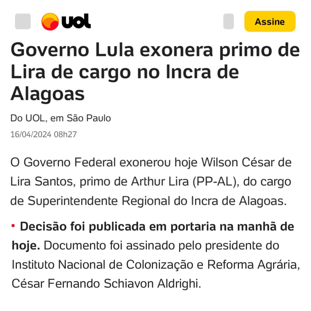 Todo mundo avisou. Lira, meu filho, se você insistir nessa estratégia de desgastar o governo e fazer o bêbado sangrar politicamente achando que vai se dar bem no final, lamentamos informar, você vai se dar muito, mas muito mal mesmo. Ele não ouviu. Resultado? Assim que deixar…