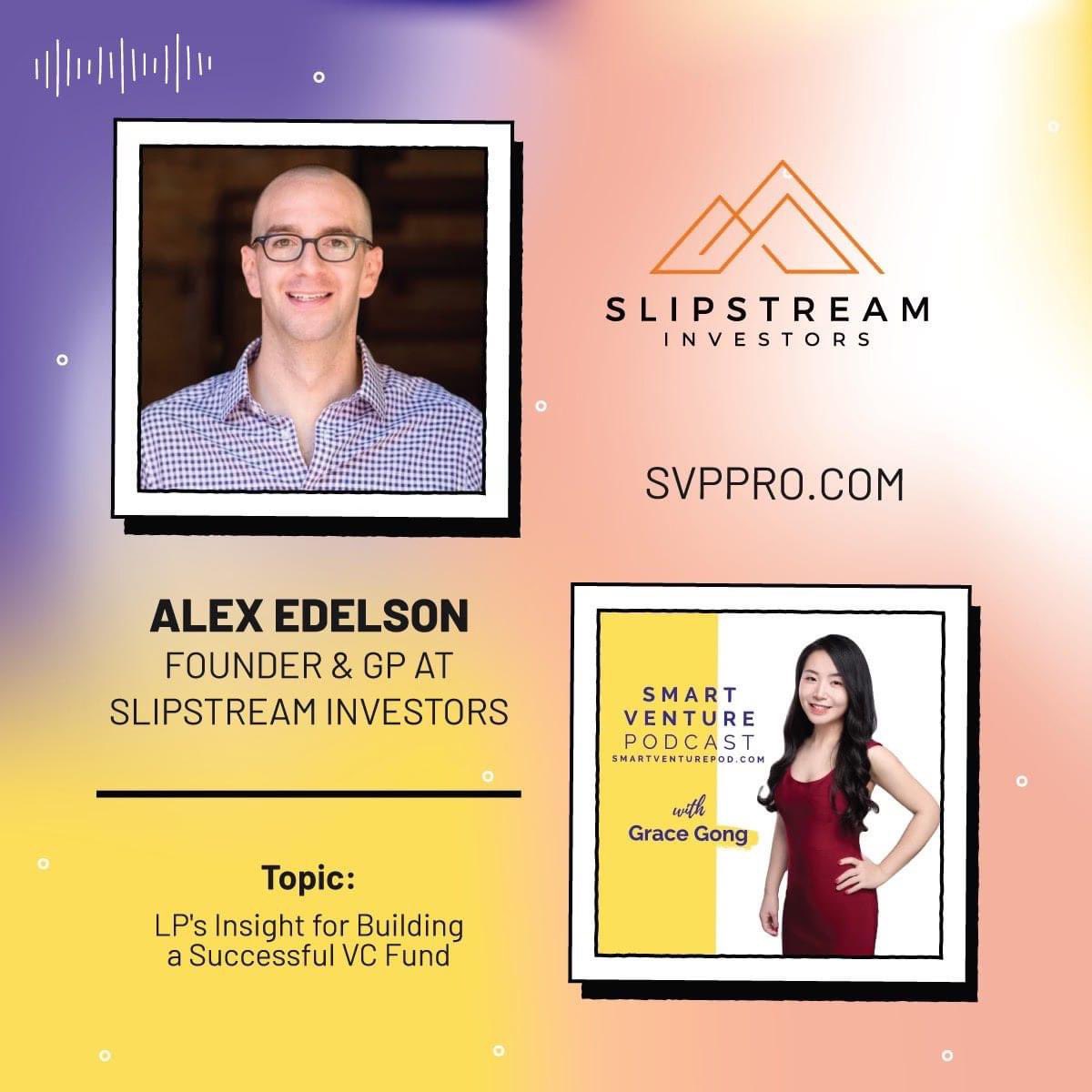 EP153 Slipstream Investors' Founder and GP, <a href="/QEDInvestors/">QED Investors</a> ' former COO &amp; General Counsel <a href="/asedelson/">Alex Edelson</a> 

🍿YouTube: bit.ly/3hqBAOT
🍎 Apple: apple.co/3d6bGea
🎤Spotify: spoti.fi/37ENiz9
💻Website: svppro.com

#LP
