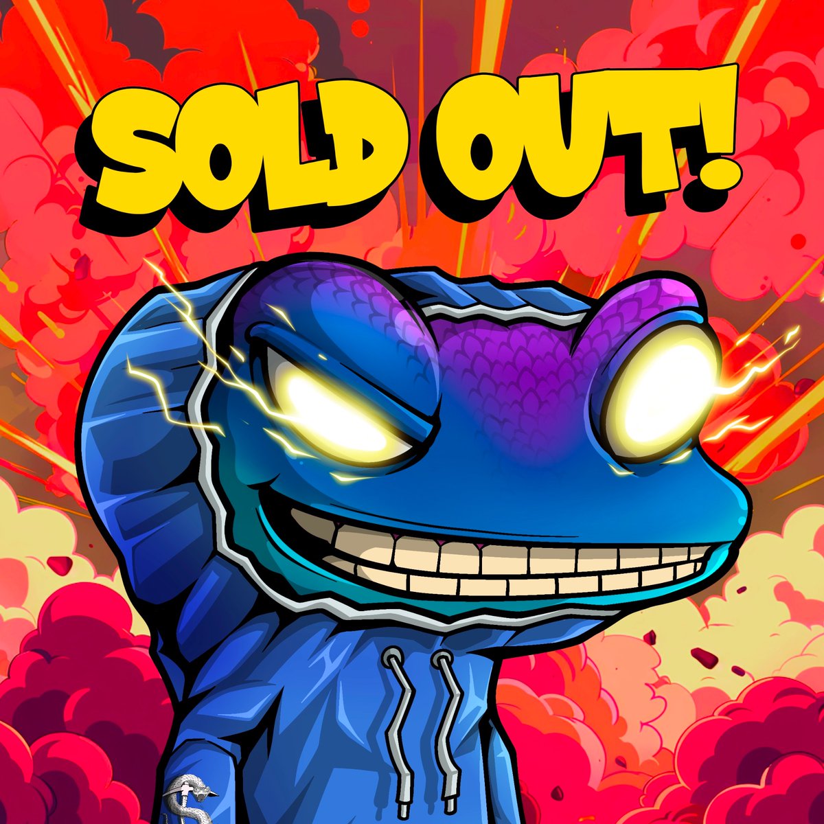 🐍 SNEKKIES NFT MINT IS SOLD OUT!! ⛏️ 

The Snek Community showed up.

Snekkies sold out during the whitelist phase!  To our surprise, we were unable to get to the $SNEK Holders only stage of mint.

From the bottom of our cold-blooded Snek hearts on behalf of the entire Snekkies