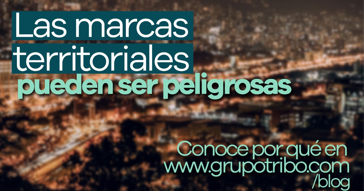 Las marcas territoriales pueden ser un arma de doble filo si no se gestionan en el momento adecuado y con la solidez que le aporta un trabajo estratégico previo 👉 bit.ly/Marcasterritor…

Te asesoramos en promoción y marketing de destinos. #turismosostenible #asesoriasenturismo