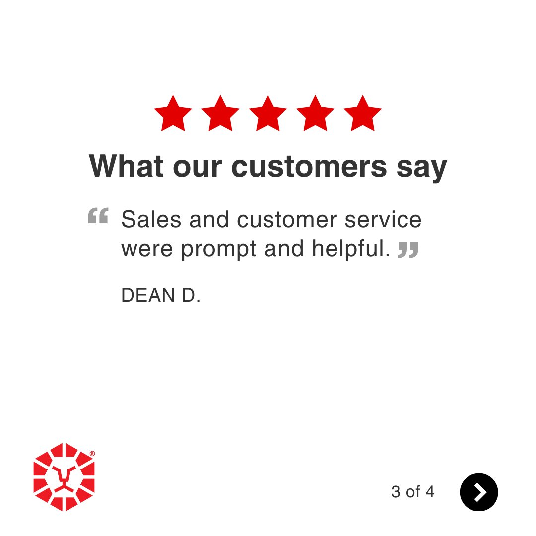 JWWinco's tweet photo. These are the reviews we take pride in seeing! 😃🏆

Ready to elevate your next project? Shop our wide range of products online or give us a call. We’d be happy to help!

#customerservice #customersuccess #gratitude https://t.co/3wBOsGaFqZ