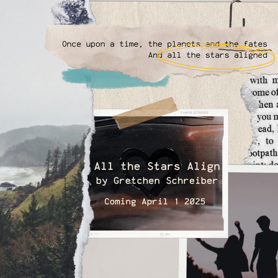 Just some book 2 news… 

April 1 2025 
ALL THE STARS ALIGN 

What if fate is wrong?