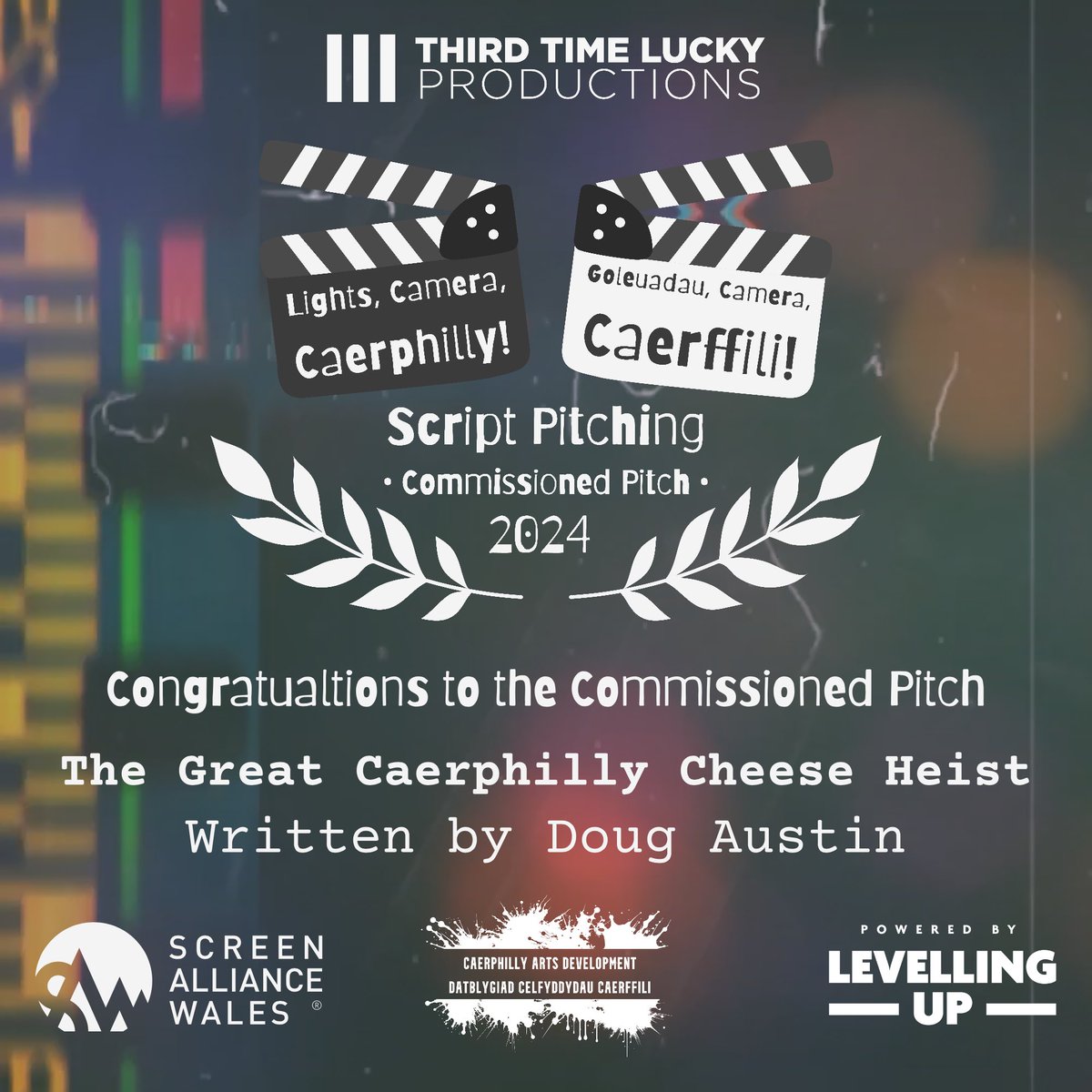 We are happy to announce that ‘The Great Caerphilly Cheese Heist’ has been chosen by our Director and our Executive Producers from Caerphilly Arts Development as the pitch we are commissioning to become this years LCC production.