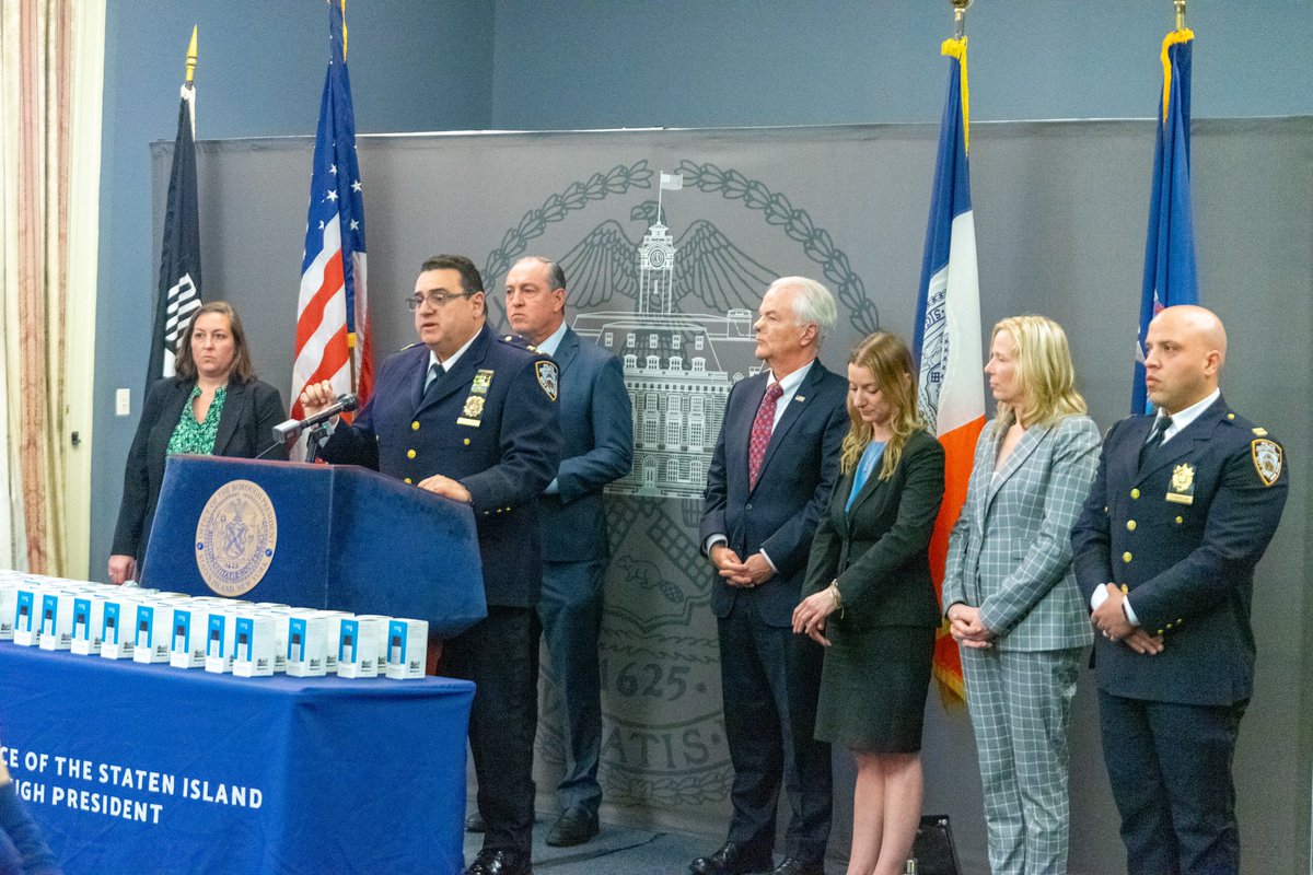 Video evidence is paramount & can often be the difference between a successful prosecution or not. Proud to partner w/ @SIBPVito & Amazon to provide our NYPD precincts w/ 50 state of the art Ring cameras to combat domestic violence & support SI's most at-risk victims & survivors