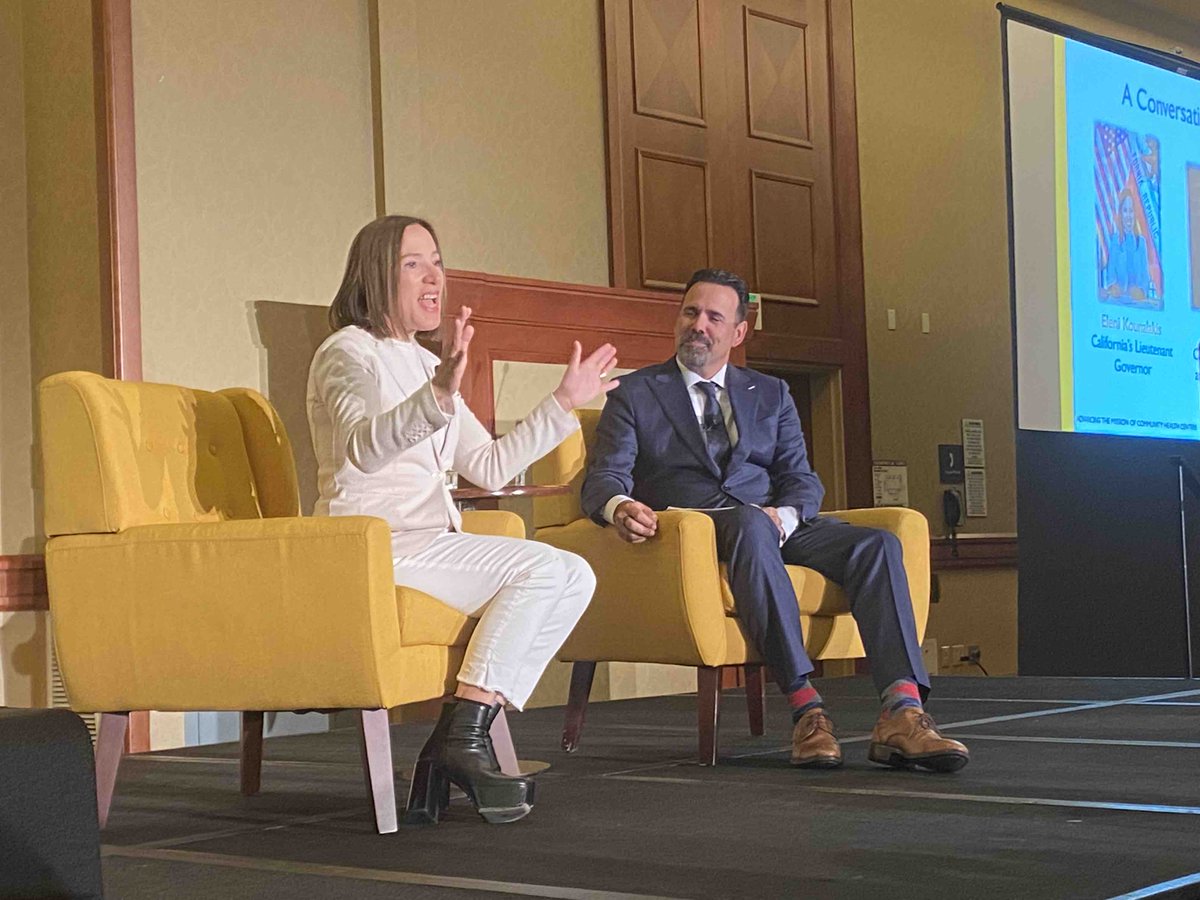 “Don’t hold back... You bring the expertise to the table.” Thank you @CALtGovernor Kounalakis for inspiring a room of health center advocates and to Paulo Soares with @Camarena_Health for leading the conversation. #DAC2024 #HealthAccess