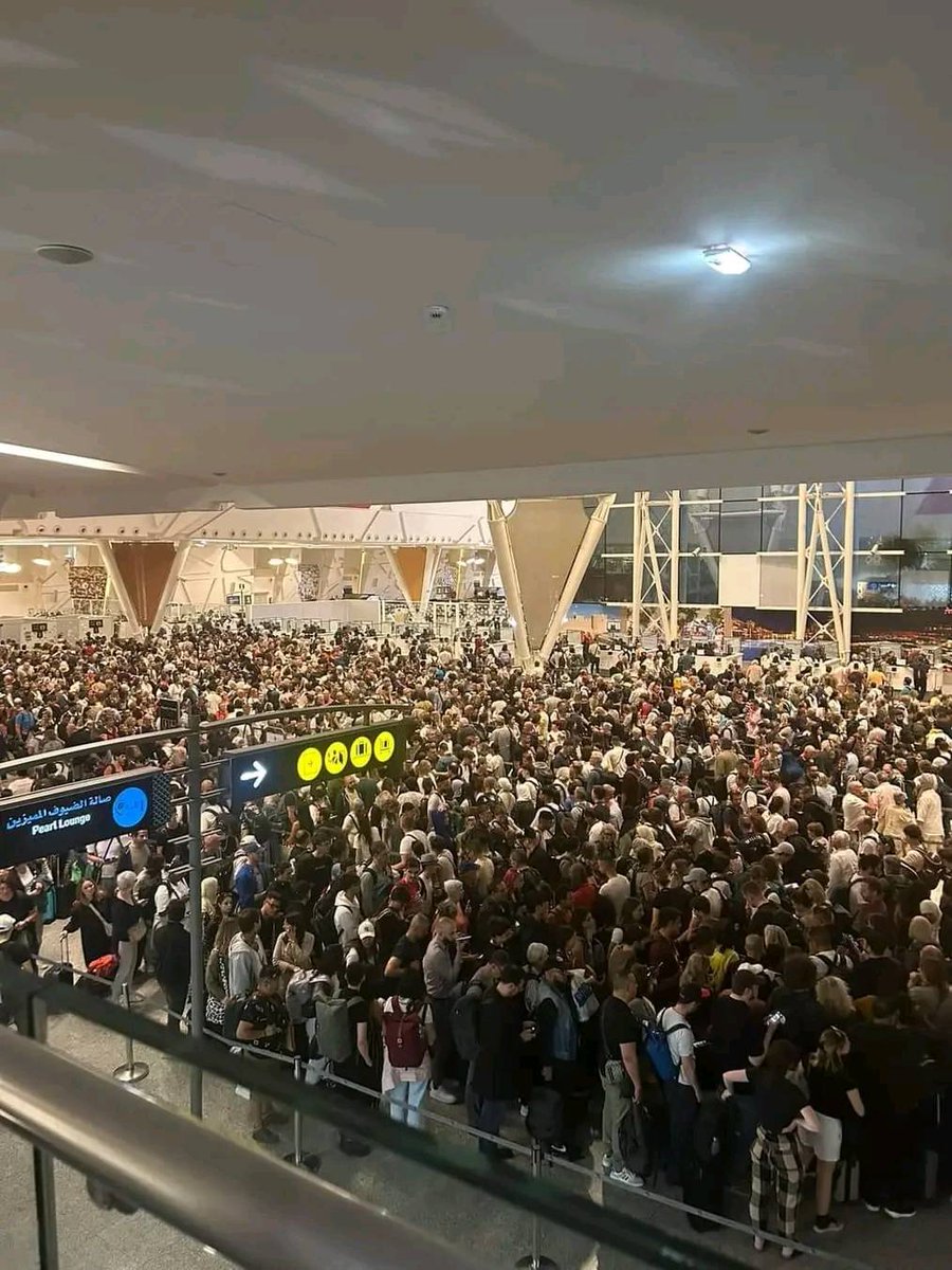 AfricaFactsZone's tweet image. Huge influx of tourists at
Marrakesh Menara Airport in Morocco 🇲🇦.

Over 2.1 million tourists visited Morocco in the first two months of 2024.