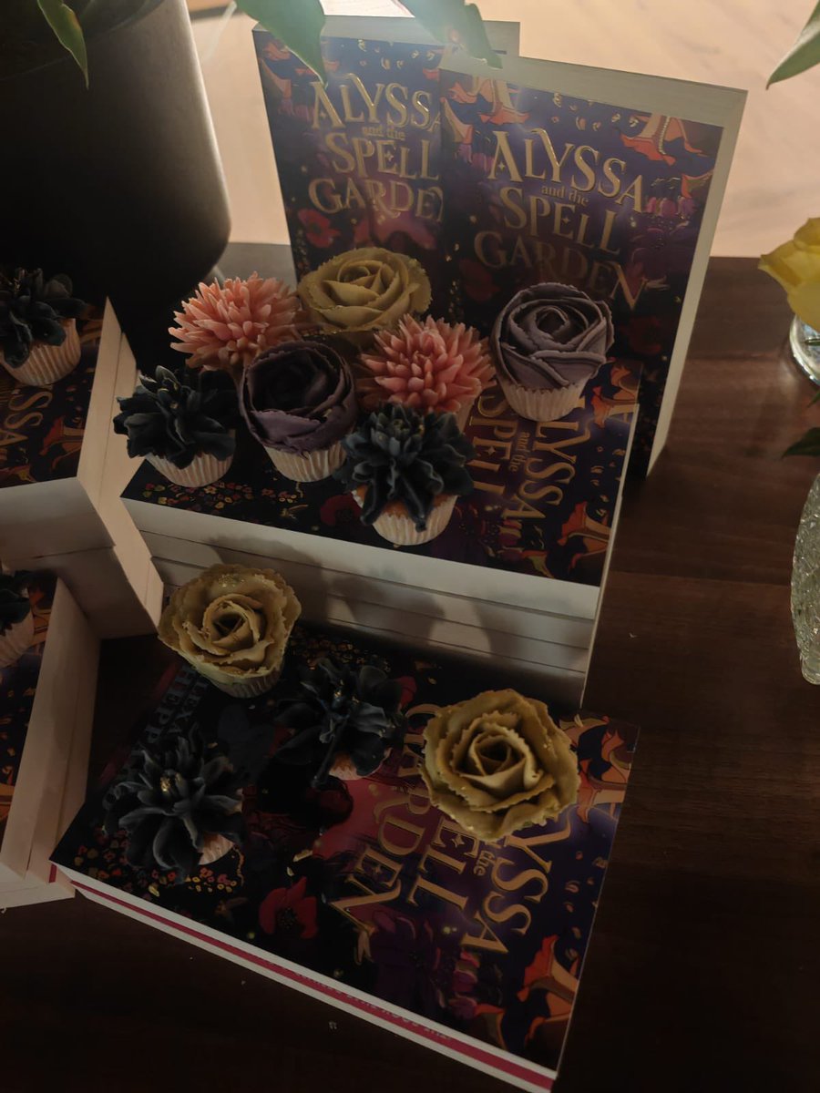 So grateful to be invited to the launch of @alexsheppard brand new book Alyssa and the Spell Garden!