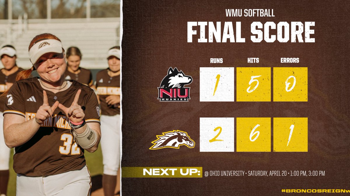 WMUSoftball tweet picture