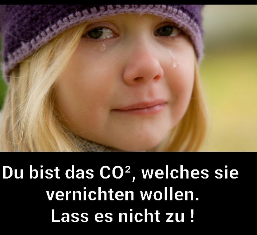 Denn #CO2istLeben.
#Habeck #Grüne #CDU #Wirtschaft #Strom #Schuldenbremse #Klimaathysterie #WEF