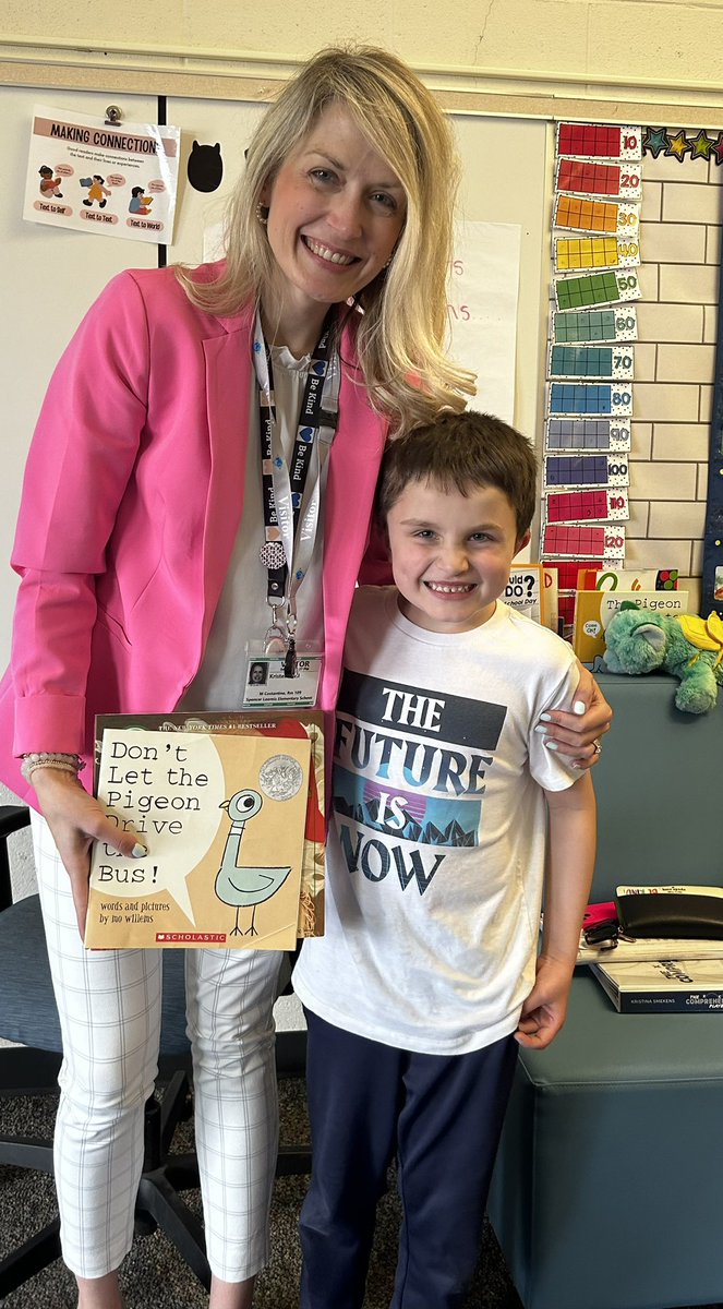 MrsKristenPaul's tweet photo. Amazing moment today reading “Don’t Let the Pigeon Drive the Bus” in Little L L’s class—- Kids are the best ✨
#family #worklifefit #leadership https://t.co/sRmFoQvPtp