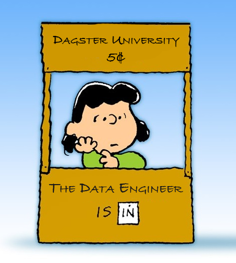want to learn dagster and don't even have 5 cents to spare? check out dagster university where we have courses on both dagster essentials and dagster + dbt. we're planning our next set of courses, so let us know what course you're hoping we do next! courses.dagster.io
