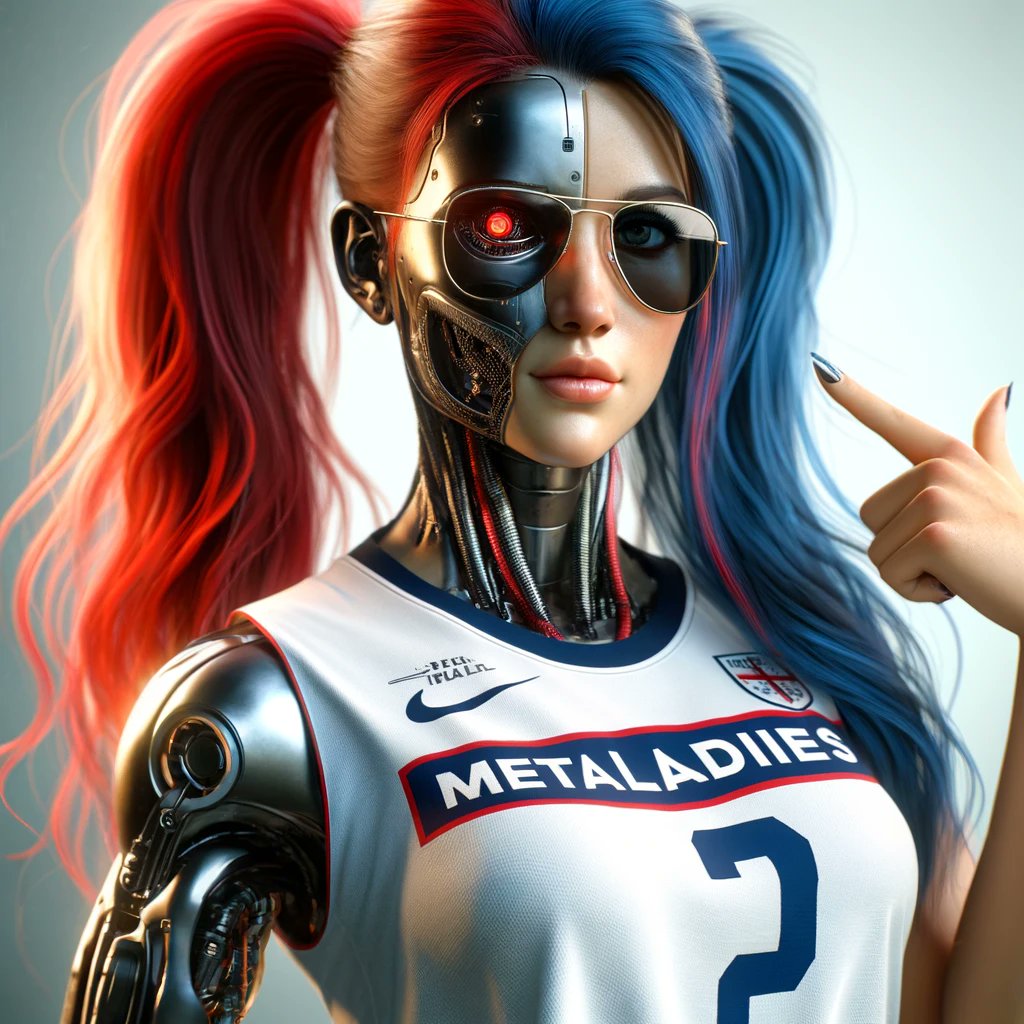 Who wants to see my robotic nipples.?

#nfts #art #ai #metaladies