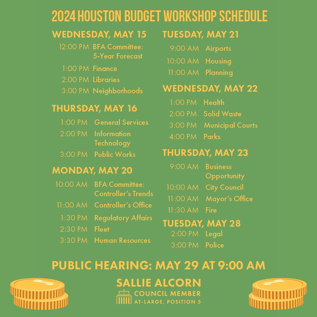 salliealcorn's tweet photo. Budget season is fast approaching! A few ways for you to participate: 

1️⃣ My YOUR TWO CENTS budget survey is back! See the link below. 

2️⃣ Attend a budget workshop. 

3️⃣ Come to one of our four in-person budget town halls and let your voice be heard.

https://t.co/ln3WGylaum https://t.co/cQHZeXcmnX