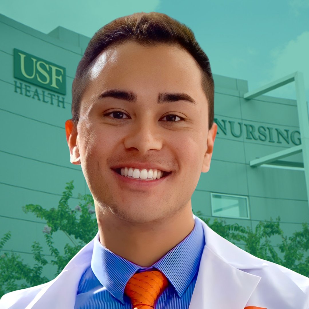 ✨Trailblazing Students✨ Norbert Ming is set to begin his CRNA student journey at @USFHealthNurse in May! He is the only USF graduate student to be selected for the coveted @USouthFlorida Kosove Scholarship this year.