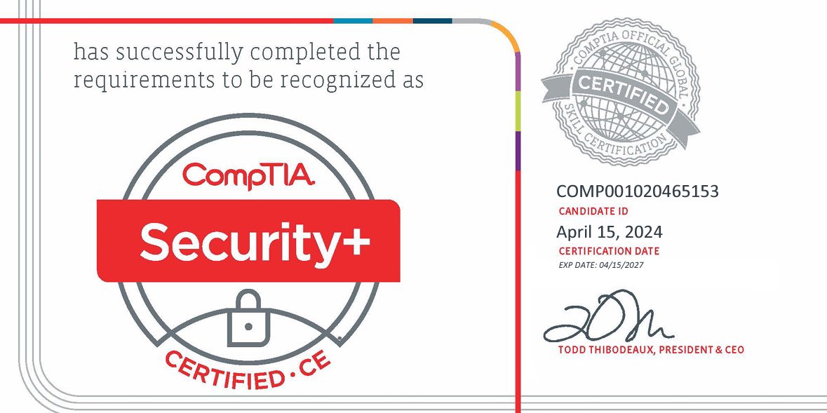 Finally pulled the trigger, took the test, and passed 🙏🏾 #blacktechtwitter