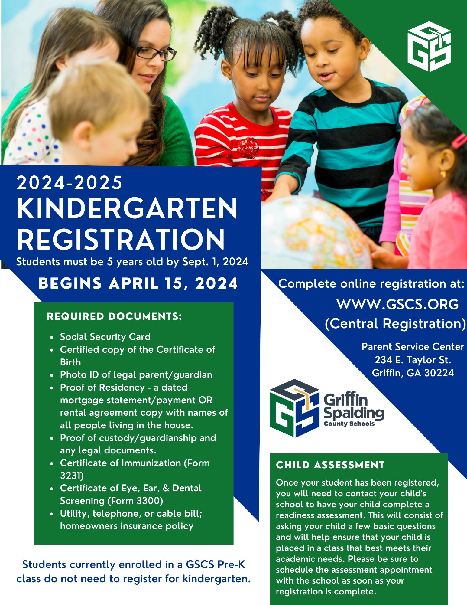 Griffin-Spalding K12 on X: &ldquo;2024-25 @GriffinSpalding Kindergarten 