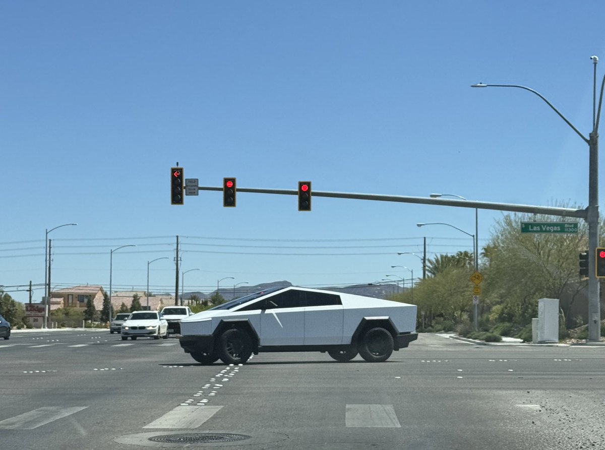 But is your cyber truck matte white?