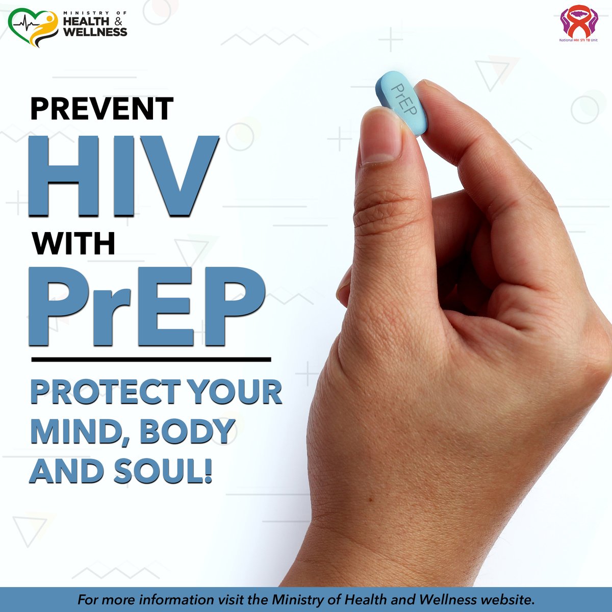 Did you know that PrEP is 90% effective in preventing HIV (when taken consistently)? ​

​That's right! Start on PrEP today and protect your mind, body and soul. ​

 Give us a call @ 876-986-1620 OR WhatsApp @ 876-536-9154

#NFPBJamaica #CHARES #PREP #MOHW