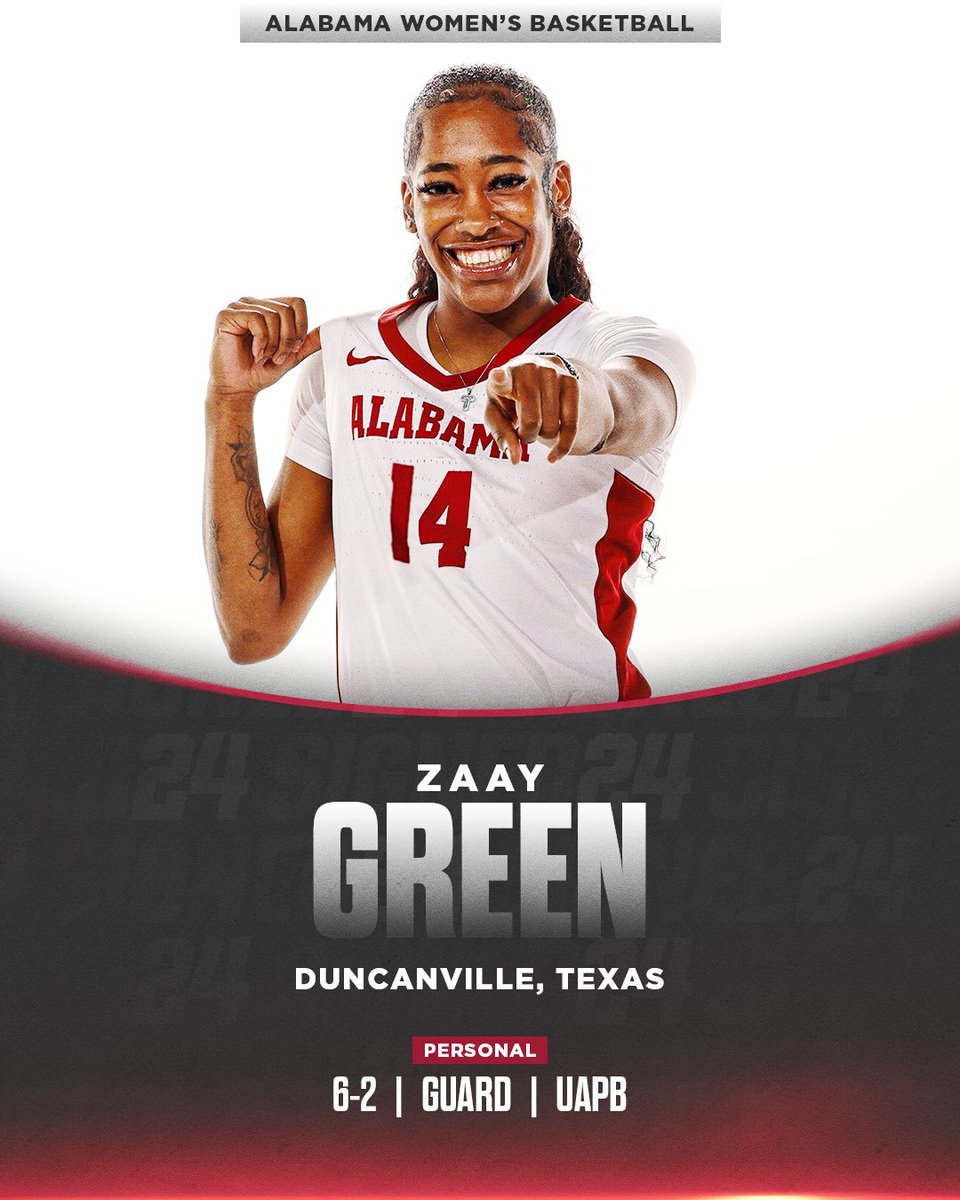 Welcome to the Capstone, @zaaygreen! 🐘Let's get to work 🫡 📰 bit.ly/3vL90lH #RollTide #GLG