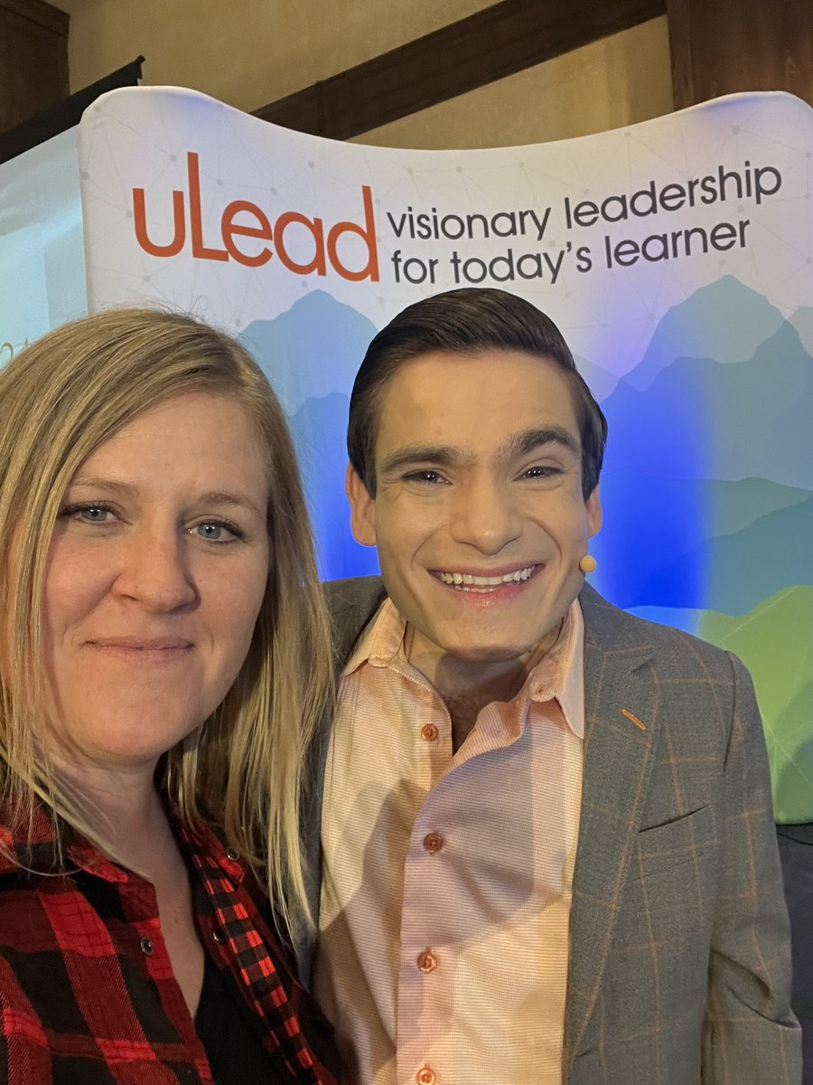 Finished closing @uLeadconference with @farbstein and his amazing reminder to educational leaders to give people permission to be themselves! #ulead2024